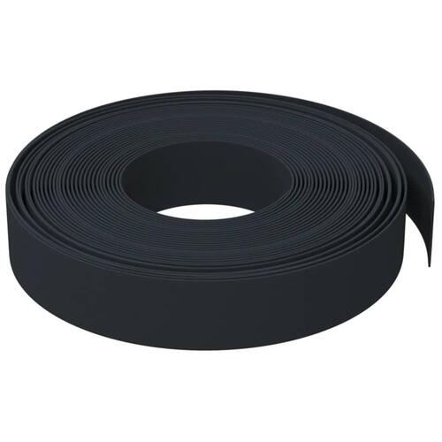 Græskanter 3 stk. 10 m 10 cm polyethylen sort
