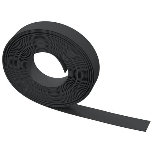 Græskanter 3 stk. 10 m 10 cm polyethylen sort