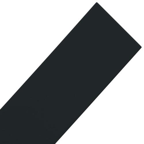 Græskanter 3 stk. 10 m 10 cm polyethylen sort