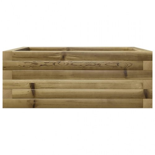 Plantekasse 60x60x23 cm imprægneret fyrretræ