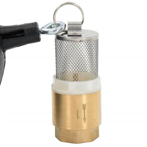 Sugeslange med messingkoblinger 1,1" 3 m PVC grøn