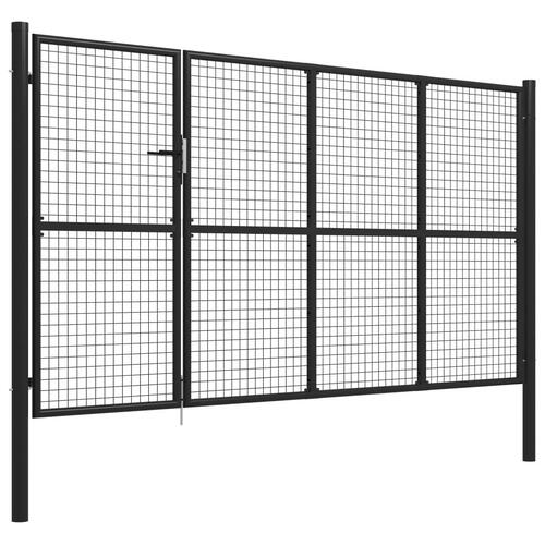 Havelåge 350 x 150 cm stål antracitgrå
