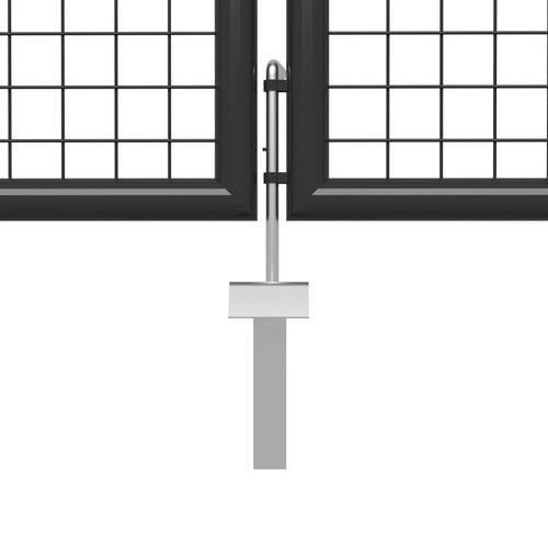 Havelåge 350 x 150 cm stål antracitgrå