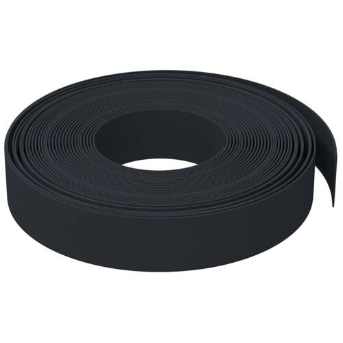 Græskanter 4 stk. 10 m 10 cm polyethylen sort