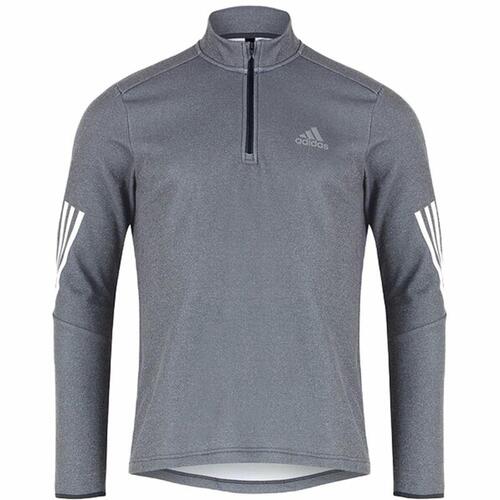 Langærmet T-shirt til Mænd Adidas Training Grå XL