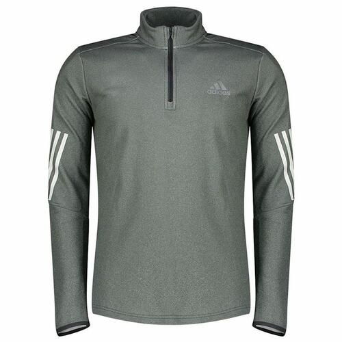 Langærmet T-shirt til Mænd Adidas Training Grå XL