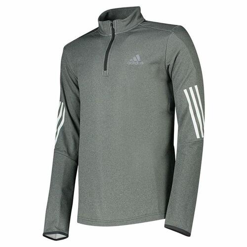Langærmet T-shirt til Mænd Adidas Training Grå XL