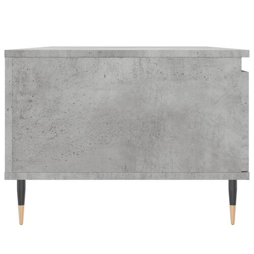 Sofabord 90x50x36,5 cm konstrueret træ betongrå