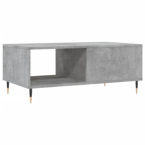 Sofabord 90x50x36,5 cm konstrueret træ betongrå
