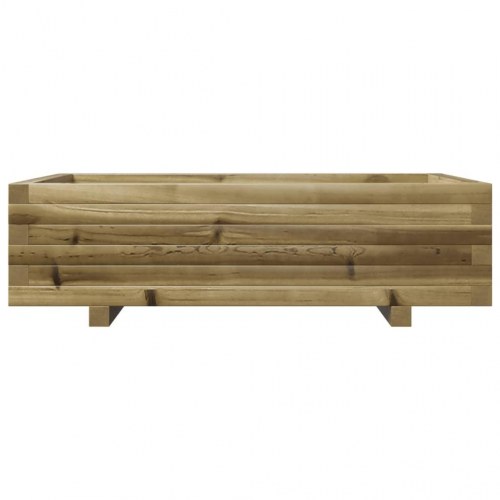 Plantekasse 90x60x26,5 cm imprægneret fyrretræ