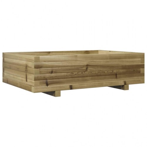 Plantekasse 90x60x26,5 cm imprægneret fyrretræ