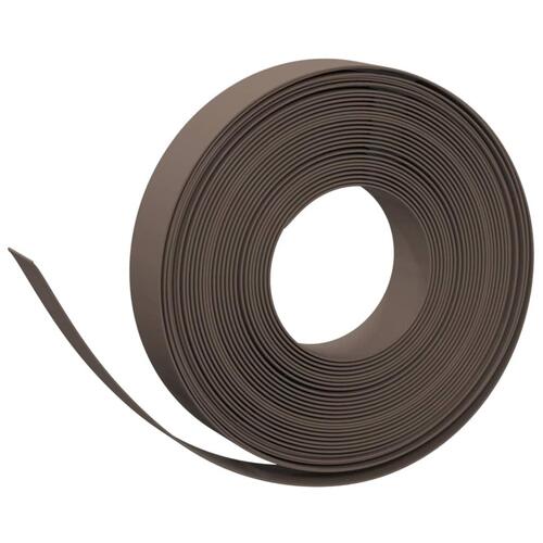 Græskanter 3 stk. 10 m 10 cm polyethylen brun