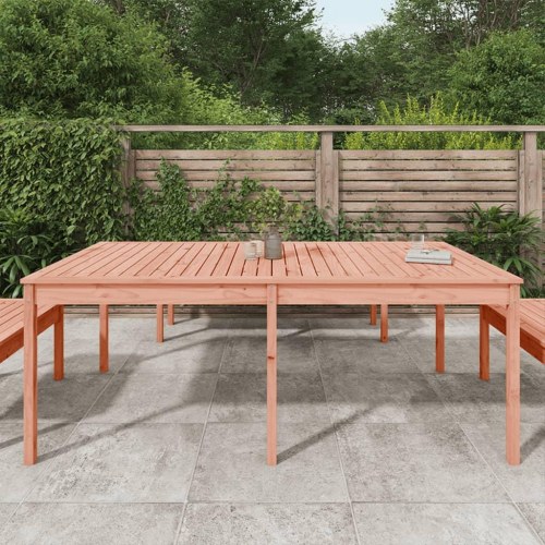 Havebord i massivt douglasgran - 203,5 × 100 × 76 cm