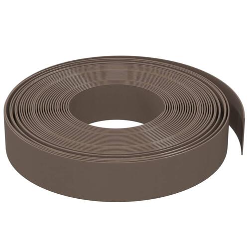 Græskanter 3 stk. 10 m 10 cm polyethylen brun