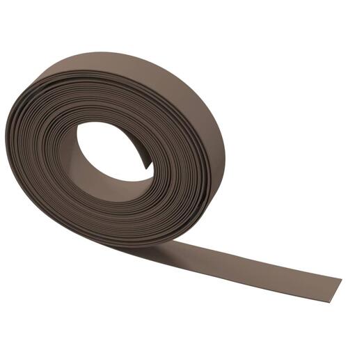 Græskanter 3 stk. 10 m 10 cm polyethylen brun