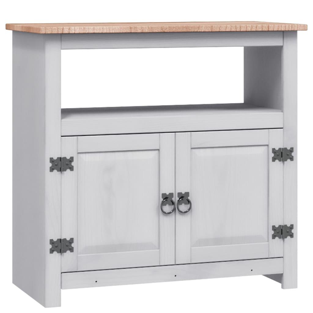 Tv-skab Corona-serien 80x43x78 cm mexicansk fyrretræ grå