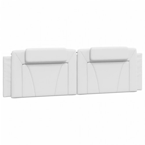 Sengeramme uden madras Viana 180x200 cm kunstlæder hvid