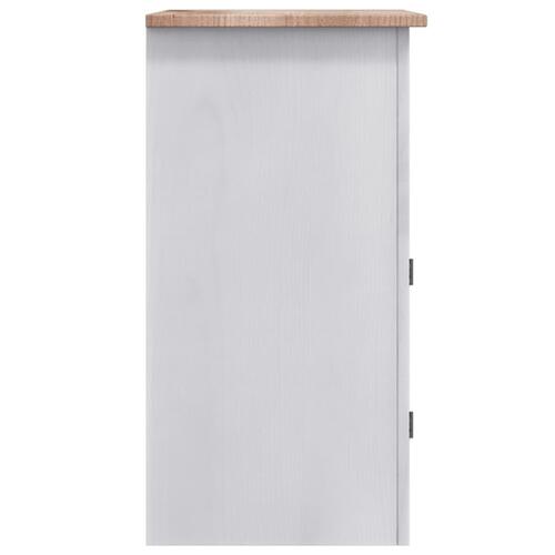 Tv-skab Corona-serien 80x43x78 cm mexicansk fyrretræ grå