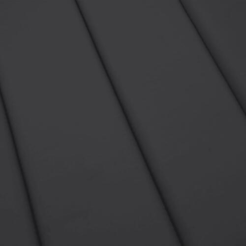 Hynde til liggestol 200x70x3 cm oxfordstof sort