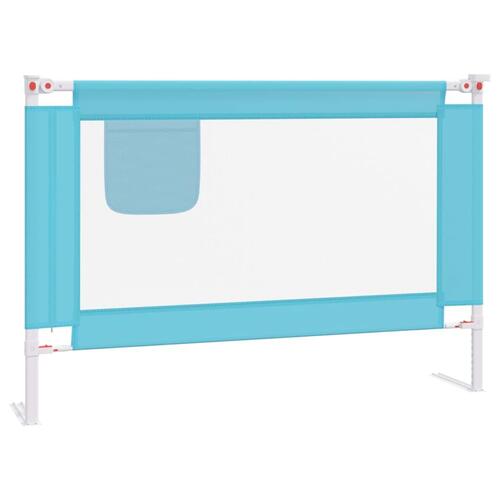 Sengehest 100x25 cm stof blå