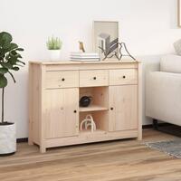 Skænk 100x35x74,5 cm massivt fyrretræ
