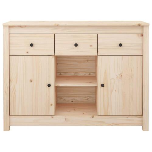Skænk 100x35x74,5 cm massivt fyrretræ