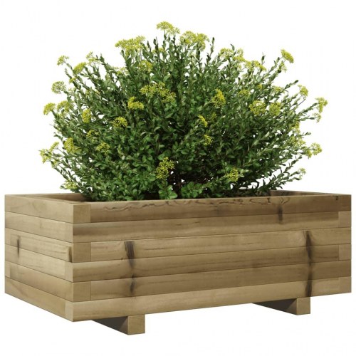 Plantekasse 70x40x26,5 cm imprægneret fyrretræ