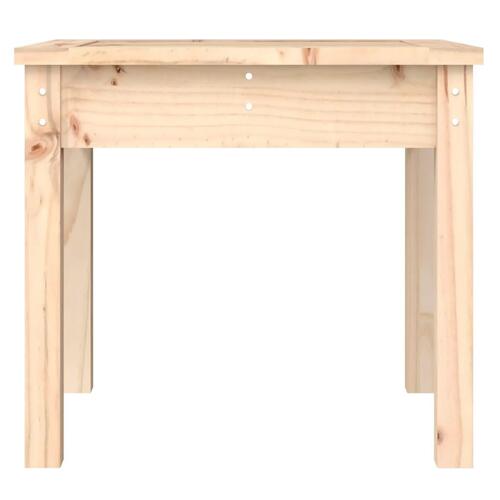Havebænk 50x44x45 cm massivt fyrretræ