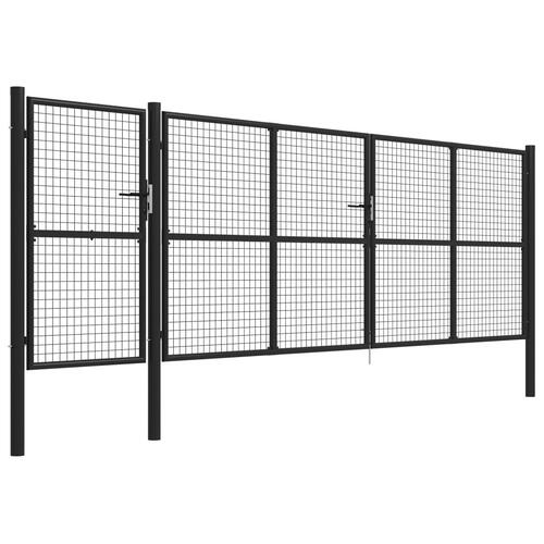 Havelåge 500 x 150 cm stål antracitgrå