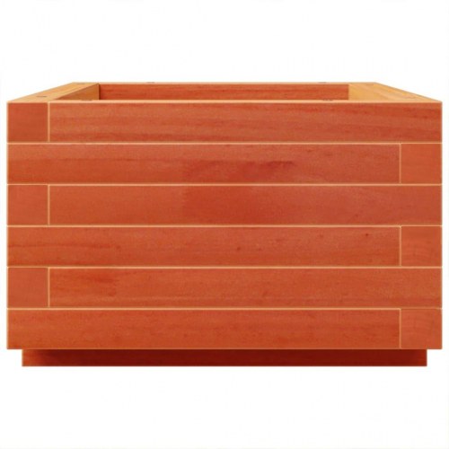 Plantekasse 70 x 40 x 26,5 cm i massivt fyrretræ - gyldenbrun