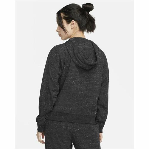 Hættetrøje til Kvinde Nike Sportswear Mørkegrå XL