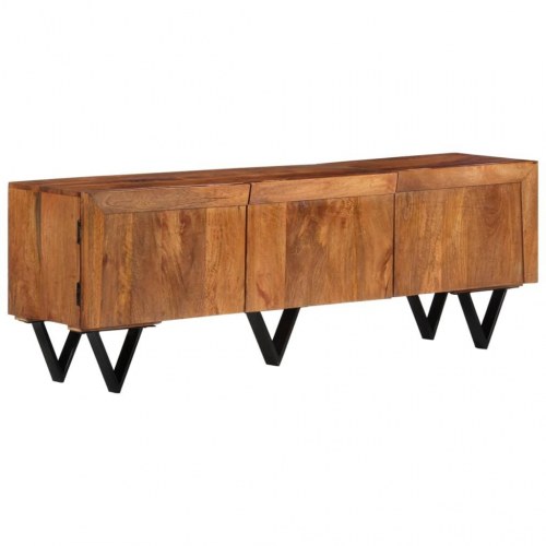 Tv-skab 140x30x46 cm massivt mangotræ