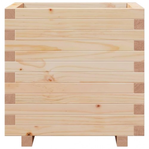 Plantekasse 50x50x49,5 cm massivt fyrretræ