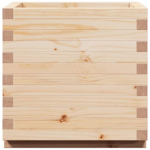 Plantekasse 50x50x49,5 cm massivt fyrretræ
