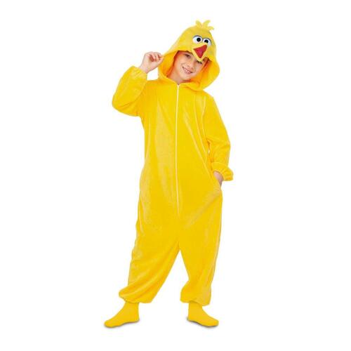 Kostume til børn Big Bird Sesame Street 5-6 år