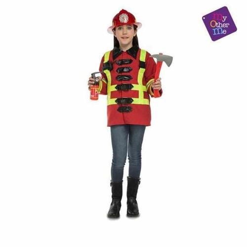 Kostume til børn Brandmand 5-7 år