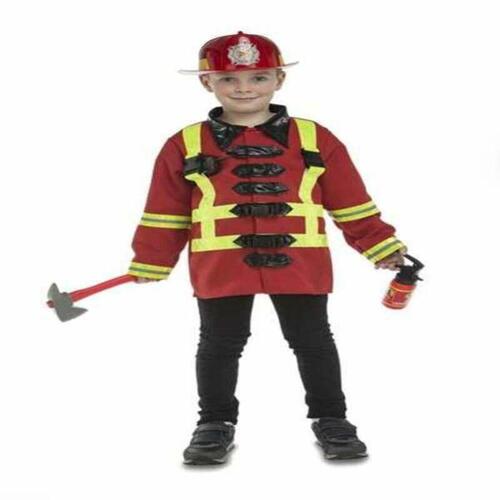 Kostume til børn Brandmand 5-7 år