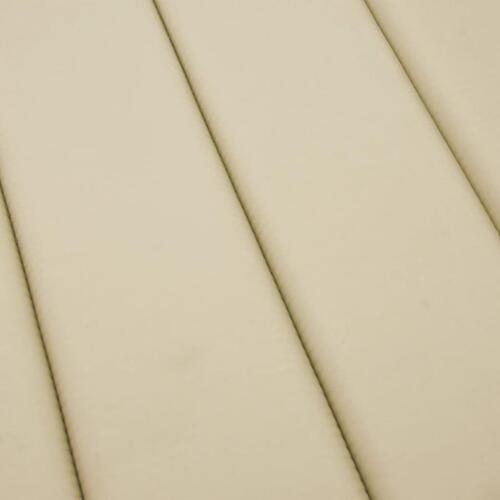 Hynde til liggestol 186x58x3 cm oxfordstof beige