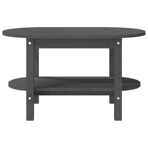 Sofabord 80x45x45 cm massivt fyrretræ