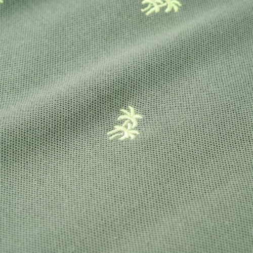 Poloshirt til børn str. 104 - khakifarvet