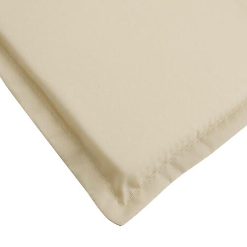 Hynde til dækstol (75+105)x50x4 cm beige