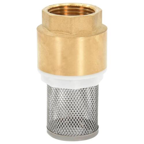 Sugeslange med messingkoblinger 1,1" 5 m PVC sort