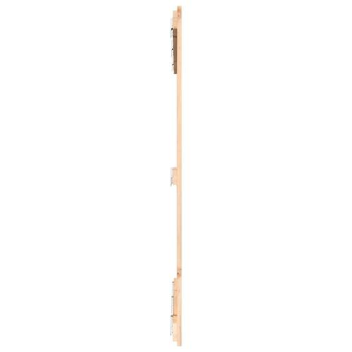 Sengegavl 127,5x3x110 cm massivt fyrretræ
