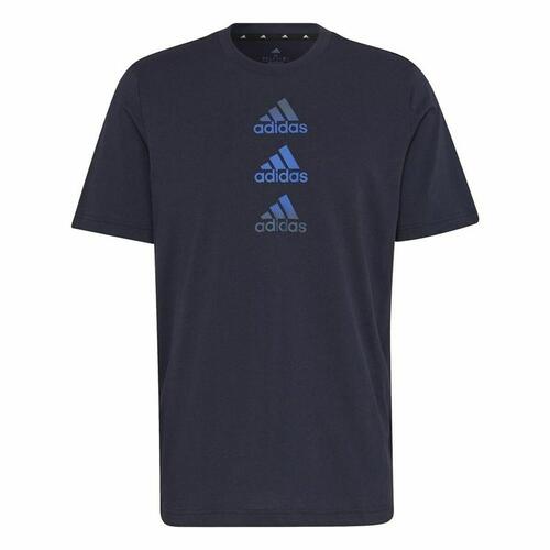Kortærmet T-shirt til Mænd Adidas Designed To Move Logo S