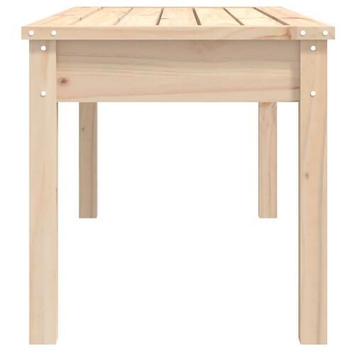 Havebænk 109x44x45 cm massivt fyrretræ