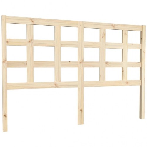 Sengegærde 145,5x4x100 cm massivt fyrretræ