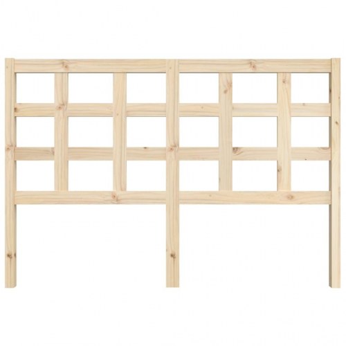 Sengegærde 145,5x4x100 cm massivt fyrretræ