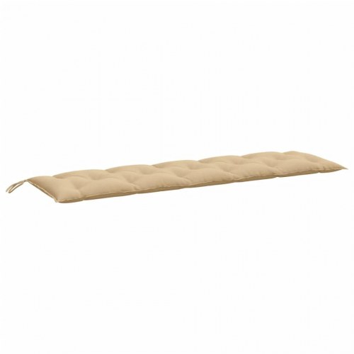 Bænkhynde 180 x 50 x 7 cm - meleret beige