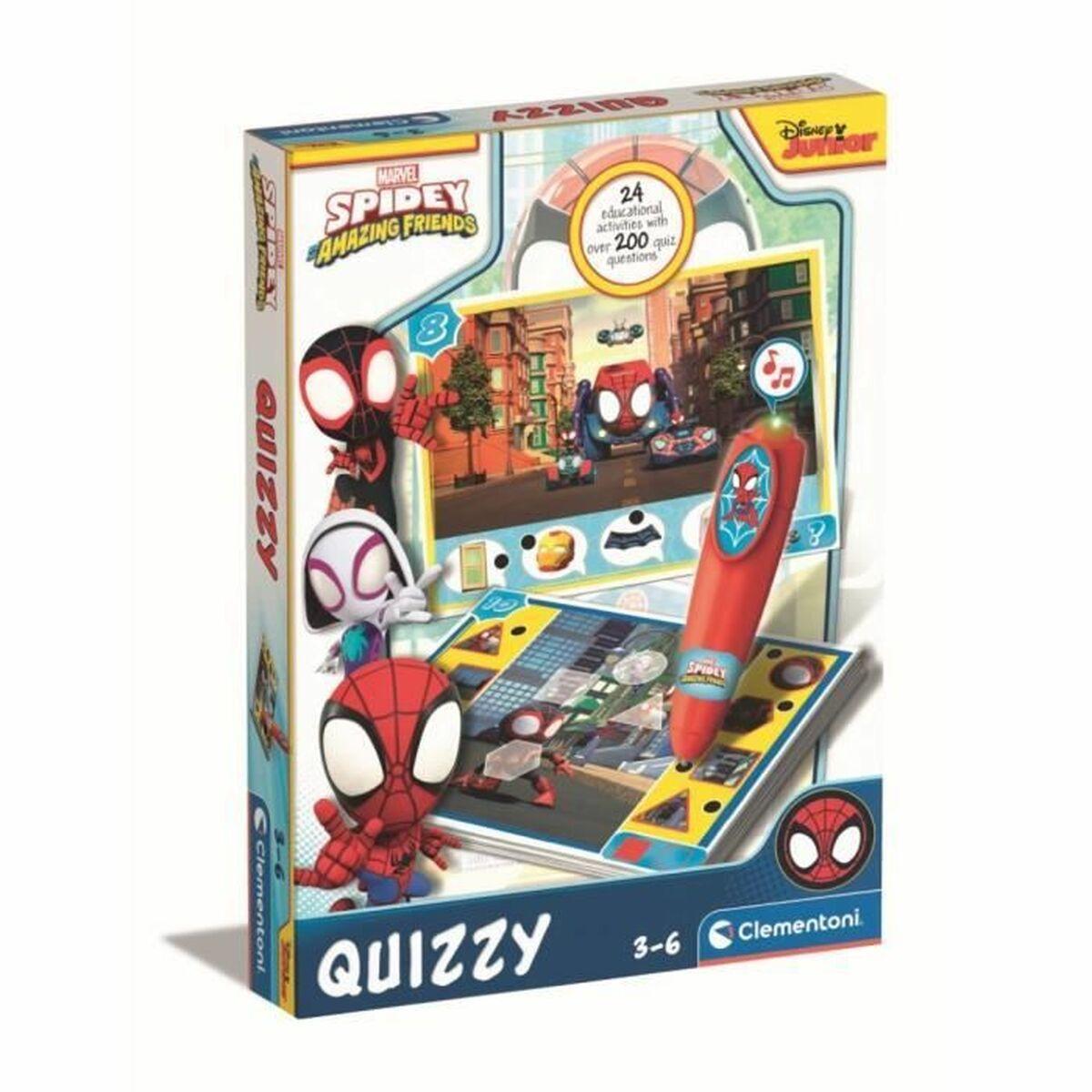 Clementoni Spidey og hans Fantastiske Venner - Quizzy læringsspil
