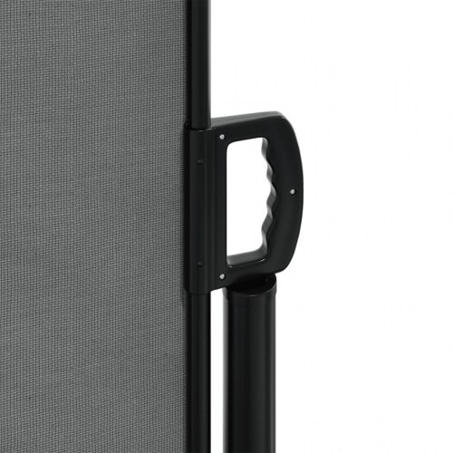 Udtrækkelig sidemarkise - antracit 100 × 300 cm